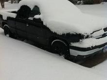 snow... in dallas.
