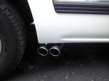 the exhaust i had to have done
