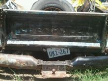 Black Truck Tailgate