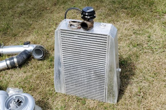 5" race intercooler