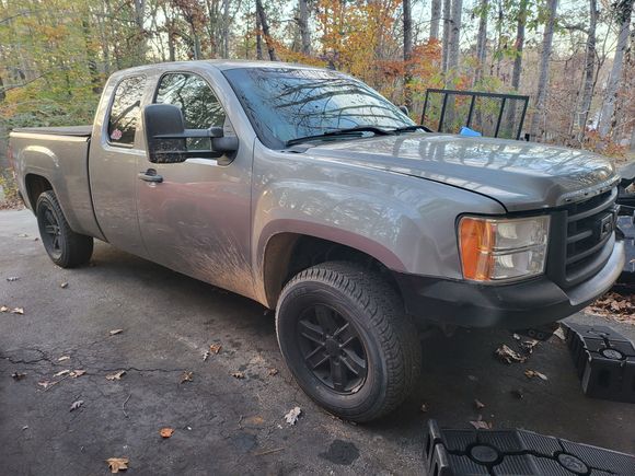 How the truck sits right now.