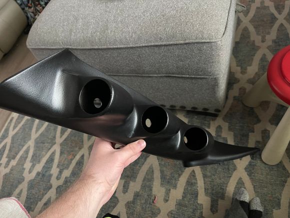 Got my A-pillar pod in. Really liking it. It's made from a factory pillar, so it fits like oem and has all the clips. Wasn't keen on the gauge pods that go over the factory piece. 
