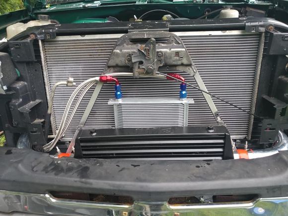 Small FMIC, and trans cooler