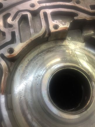 The bellhousing side was worse than the pic shows.....