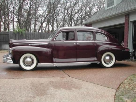 1946 Lincoln
     V-12, 26k Original Miles, 3 speed on the Column w/ Overdrive, Originally bought by the Catholic Church in Chicago and later moved to the Church in Des Moines