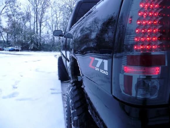 LED tails (now blacked out)
