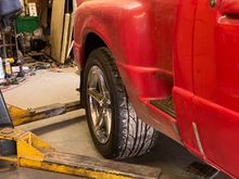 Ex pipes will come out under the step