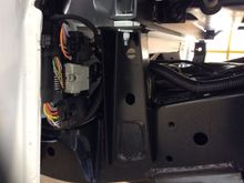 “exposed & unprotected wiring loom”