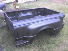 my stepside bed, the truck was burned, only the bed is alive