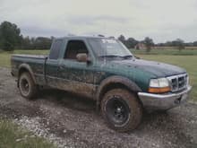 a little muddy