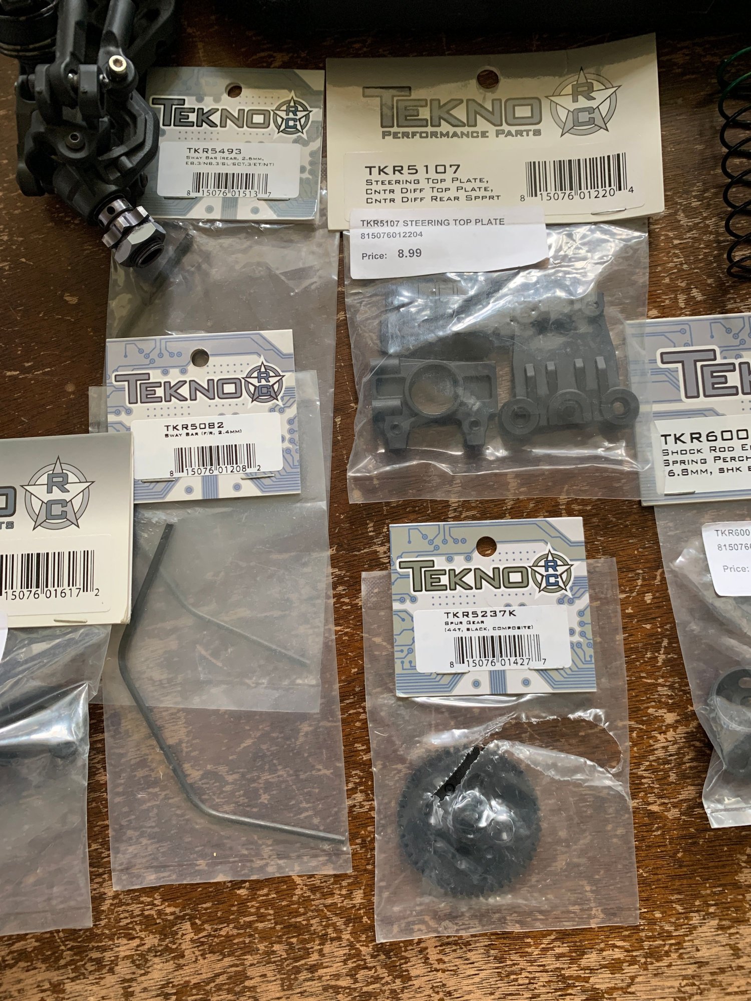 Kit De Roulements Céramiques Avec Joints Caoutchouc FastEddy Pour Tekno RC EB48SL, Voiture RC