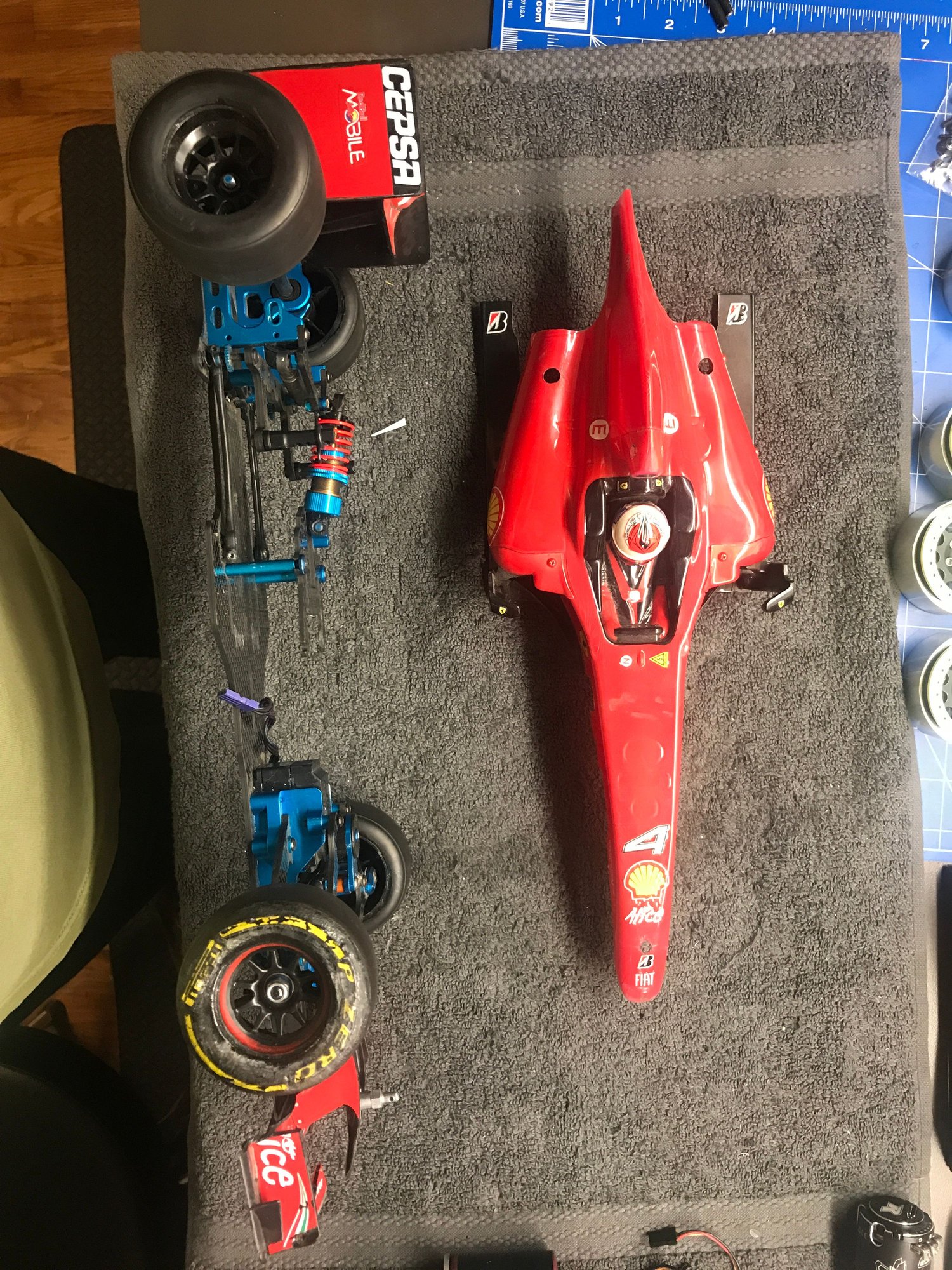 Kit de roulements pour tracteur 6x4 Tamiya