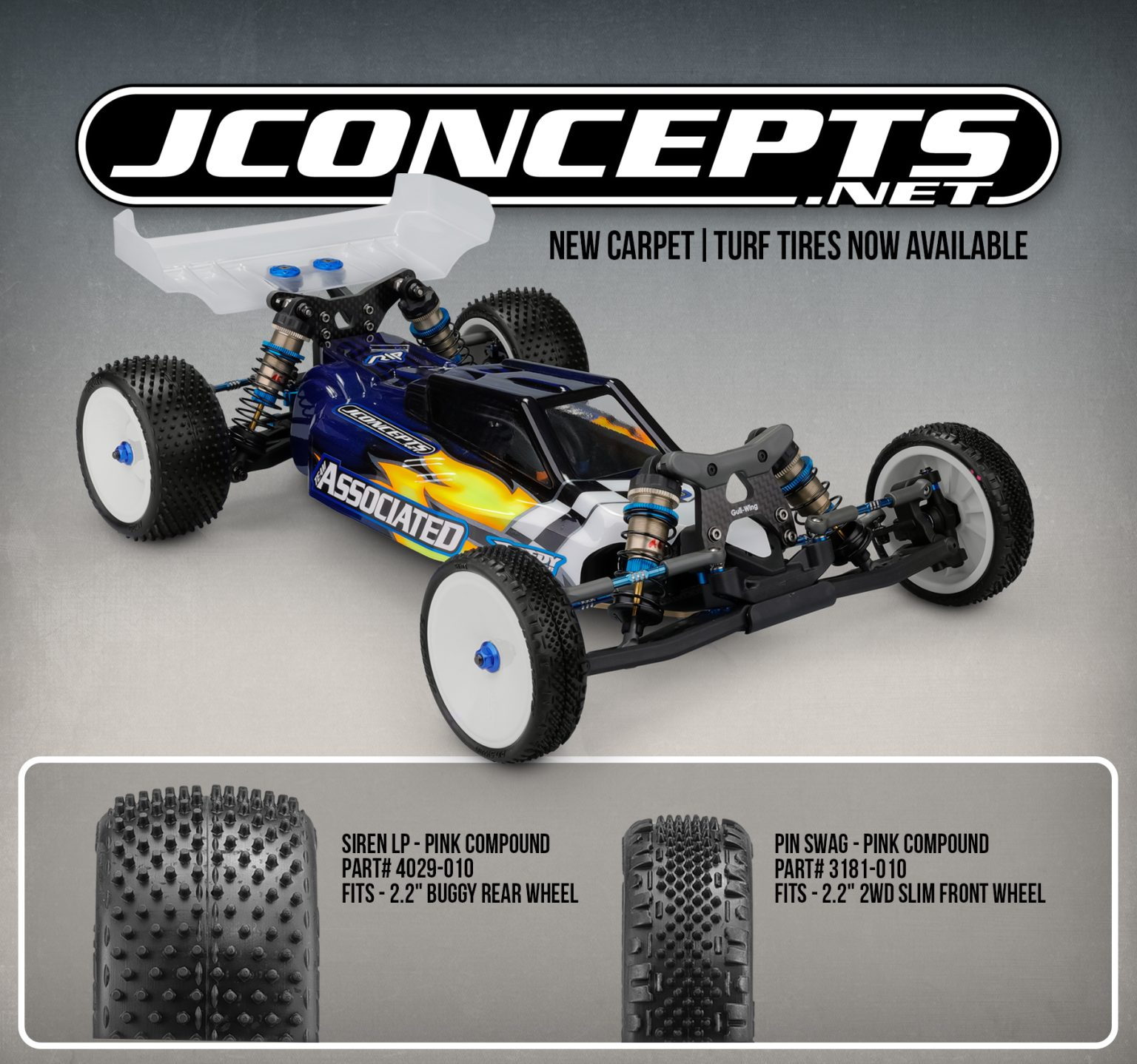 JConcepts New Release – Dirt Bite 1/8th Buggy Tire – JConcepts Blog