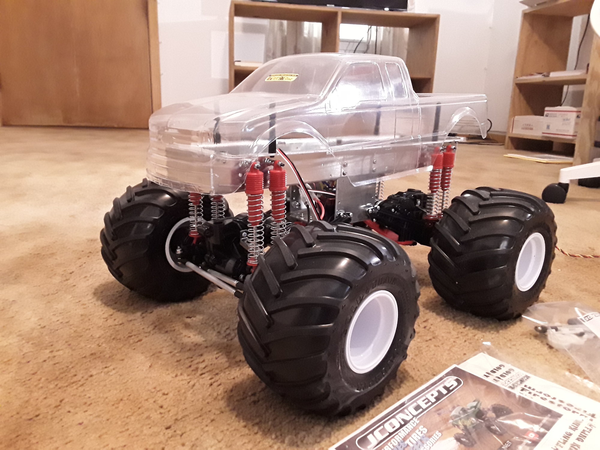 New clodbuster retro race truck build not finished all new - R/C