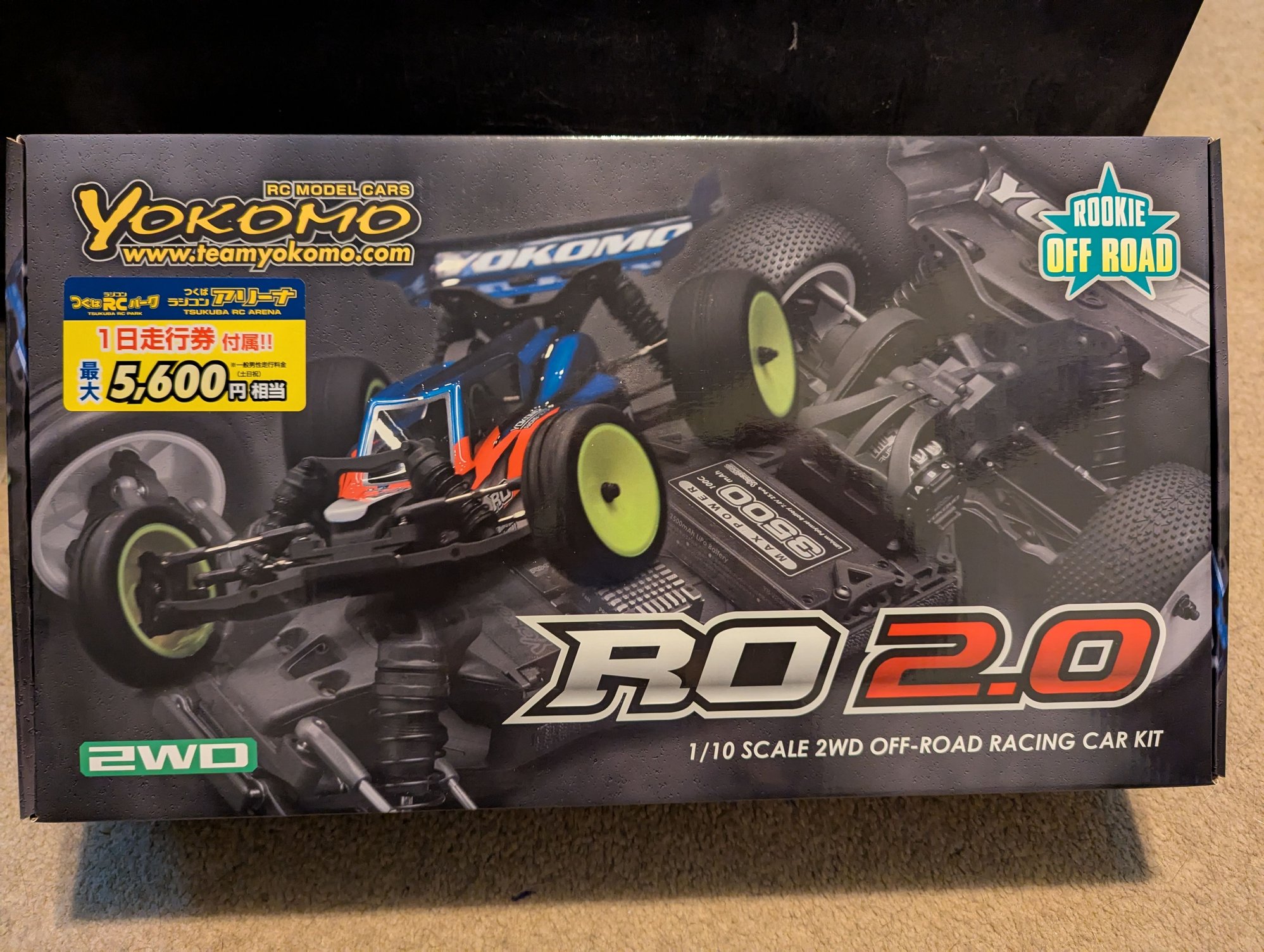 Yokomo RO 2.0 2WD メカ込み Yokomo 1/10 Rookie Offroad RO2.0 2WD Racing Car Kit EP ROR-020