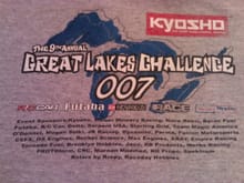 The 2007 tee shirt has many sponsors.  Interest was very high that year.