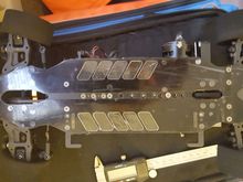 Clear Gorilla tape to protect the chassis. This stuff is amazing!