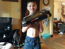 Used xpress rebuilt by him needs rear blades