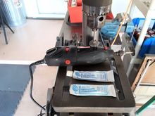 1993 Craftsman manual feed drill press.  Belt driven cone adjust 3-speed.  1/2in capacity chuck.