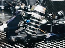 Xray T1 dampers are a perfect fit for the OVA T4 and SMJ long springs. 