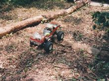 Korea hill climb track.  Kyosho 2WD MT.