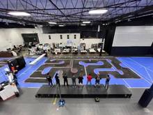 Aireal view of the track layout. 