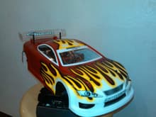 New TC6.1 Worlds Car body. Protoform LTC-R painted by a friend that showed me the ropes for next time.