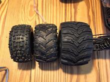 Badland 3.8, GoolRC Fangs, LouiseRC MT Cyclone 3.8