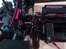 Custom floating servo mount.