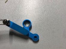 Bottom bearing with shim inserted.  Note shim is on the inside