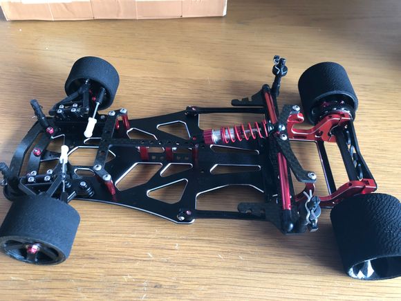 Steering linkage looks to be off of some other chassis. I’ll have to switch that out. 