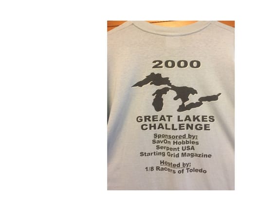 Here is the Tee-Shirt from the 2000 race
