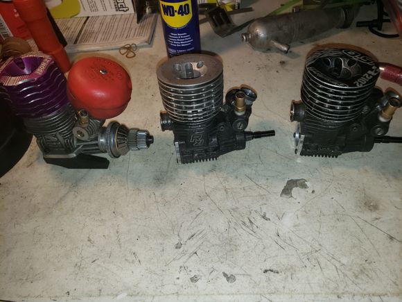I have 3 engines for sale that are in very good condition ,I just don't have the time race anymore and decided to let these engines which is hard to do but thats life! I'm asking for the OS R2102 $175.00 ! Now the Modified novarossi Ison is going for $165.00 it's in great shape with very little run time! The Kabuto R21 is going for $165.00  my engines are taken good care of meaning they get after run oil to keep them in great shape! My reputation on rctech speaks for itself everything is good 