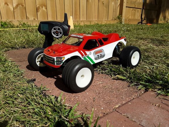 RC10T4, 2021 Grass Track Serie 2, Round 1