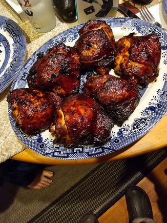 1st BBQ. this year. 