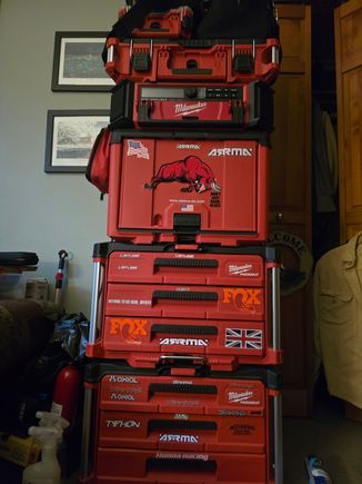 My heavy tool box. 