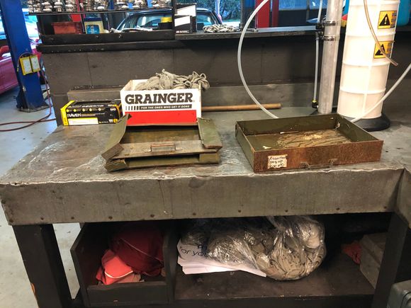Having to cut things up for more space in truck. 