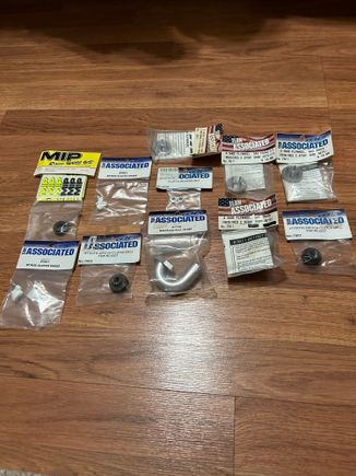 Just some of the RC10GT parts I have 