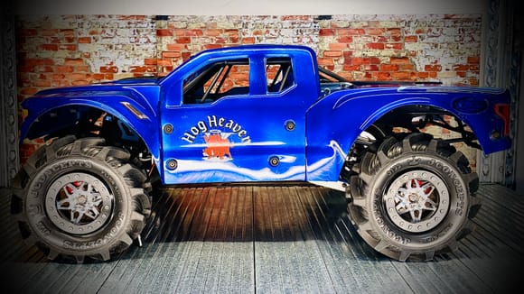 💖Losi® Baja Rey®Sand Dune Trophy Truck 
New Vitavon 2.6 Beadlock Wheels 12mm Hex & JConcept Fling Kings 2.6"