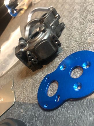 Spare new motor plate 