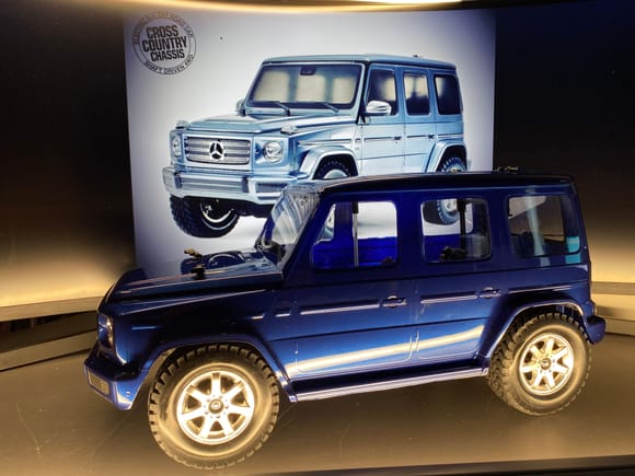 TAMIYA MERCEDES-BENZ G 500
NEW CROSS COUNTRY CHASSIS (C02)