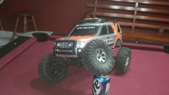 wheel travel not too bad for a tweaked stock Ridgecrest..