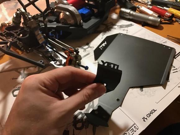 Alu skid plate