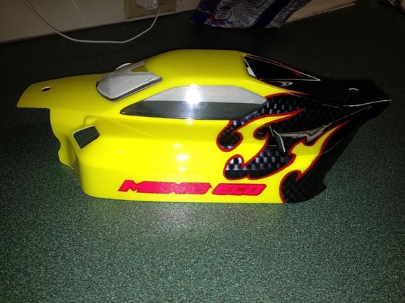 Yellow Airbrushed Eco Body