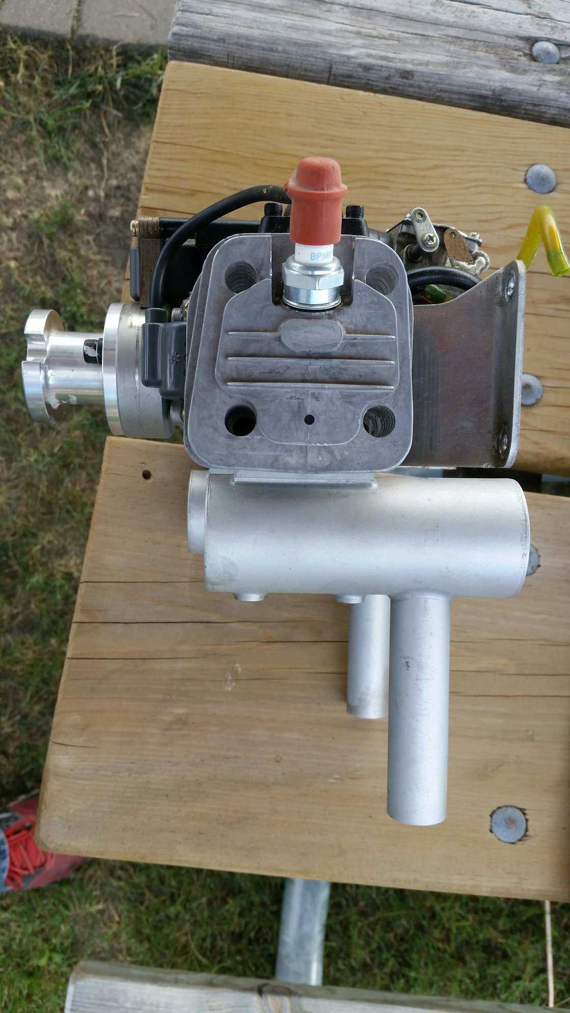 Zenoah G800BPU 80cc Twin Gas RC Airplane Engine Excellent condition