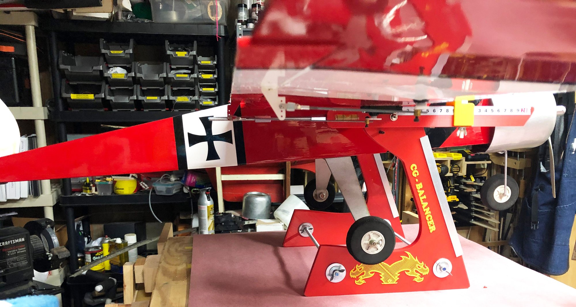 RC Plane Center of Gravity Ball Bearing CG Balancer Tool RCU Forums