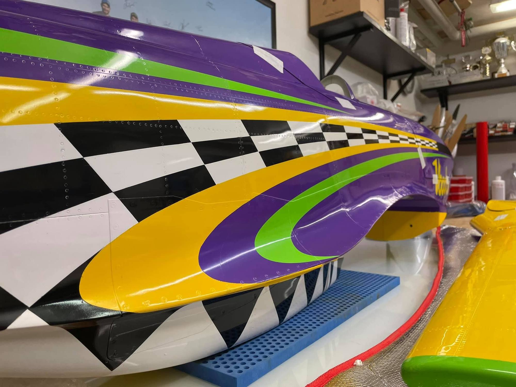 CARF P51 Voodoo RENO Racer powererd by a KOLM 230 3cyl. inline - RCU Forums