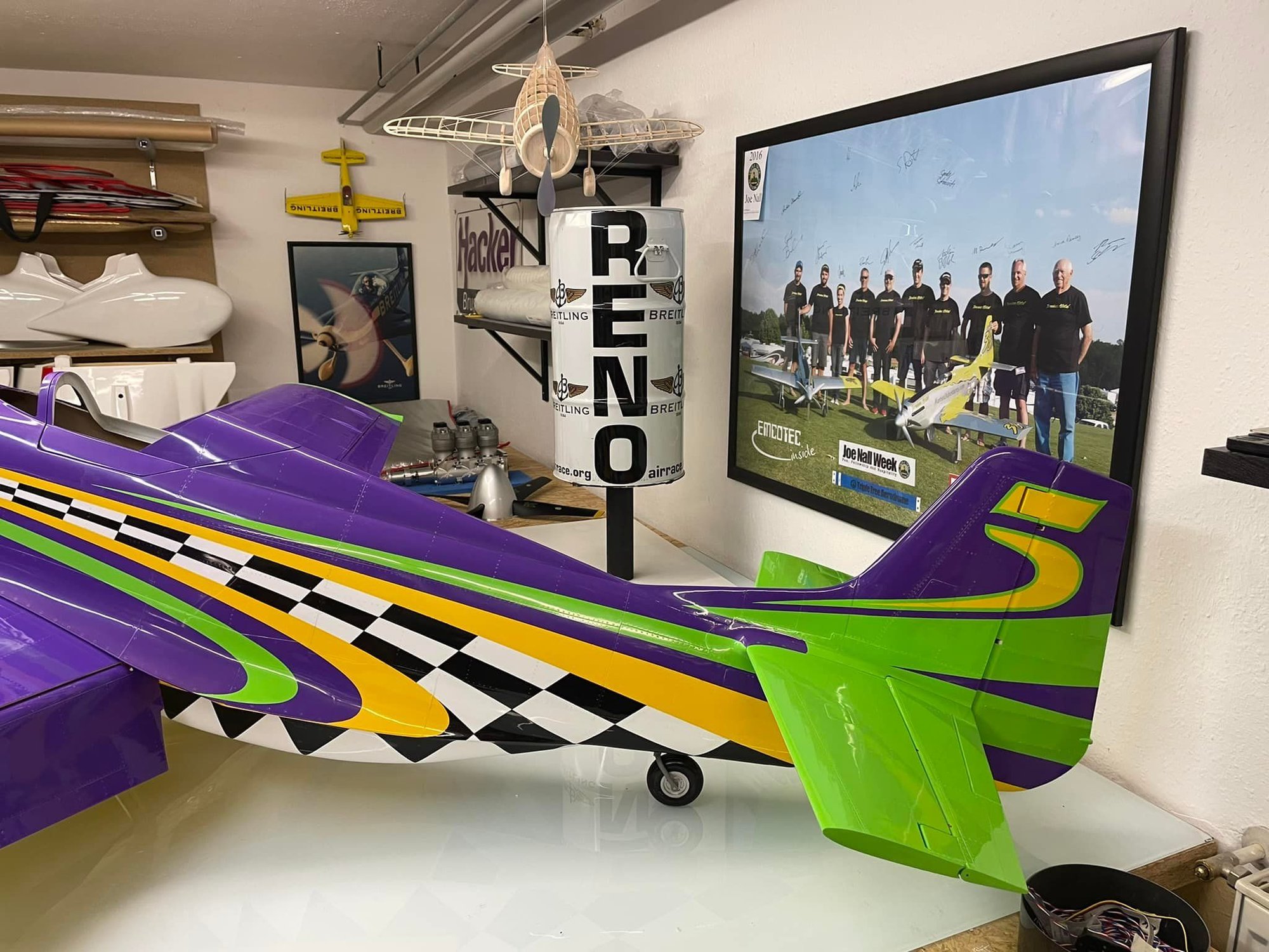 CARF P51 Voodoo RENO Racer powererd by a KOLM 230 3cyl. inline - Page 2 ...