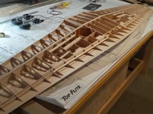 It was quite a bit of work to get the wing as you see here, from boxing in the wheel well to adding additional bracing.