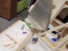 I plan to add some woot to screw to under flange